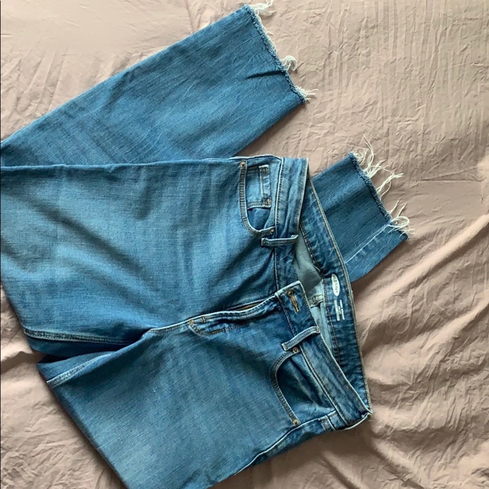 Old Navy High-Rise Ankle Jeans